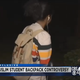 The Georgia middle schooler shows how she was carrying her backpack in class.
CBS46